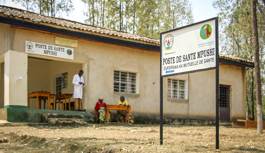  Government plans to double health posts in seven years. File.