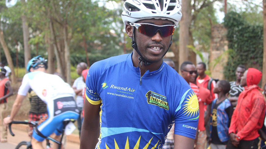 Jean Damascene Ruberwa, who was part of last yearu2019s triumphant Team Rwanda, is the only rider making a second appearance at the UCI Under-23 race. File.
