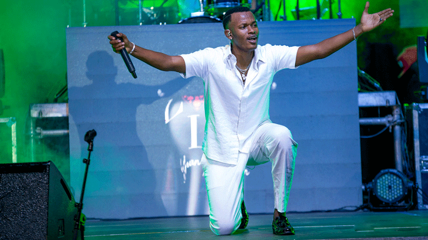 Yvan Buravan is one of the fast rising music stars in the country .  Courtesy photos 
