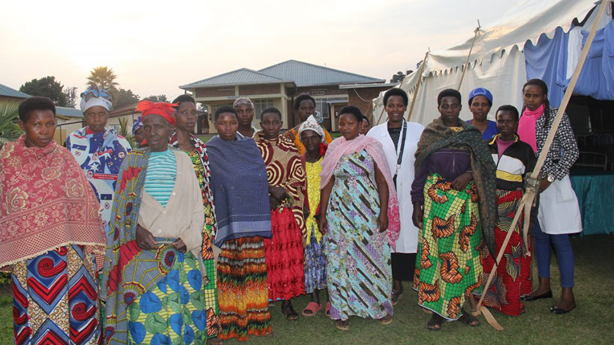 Women who were screened and treated in 2016 at a hospital camp at Ruhengeli Hospital in Musanze for surgical repair of obstetric fistula, a devastating childbirth-related condition. /Courtesy-Jhpiego