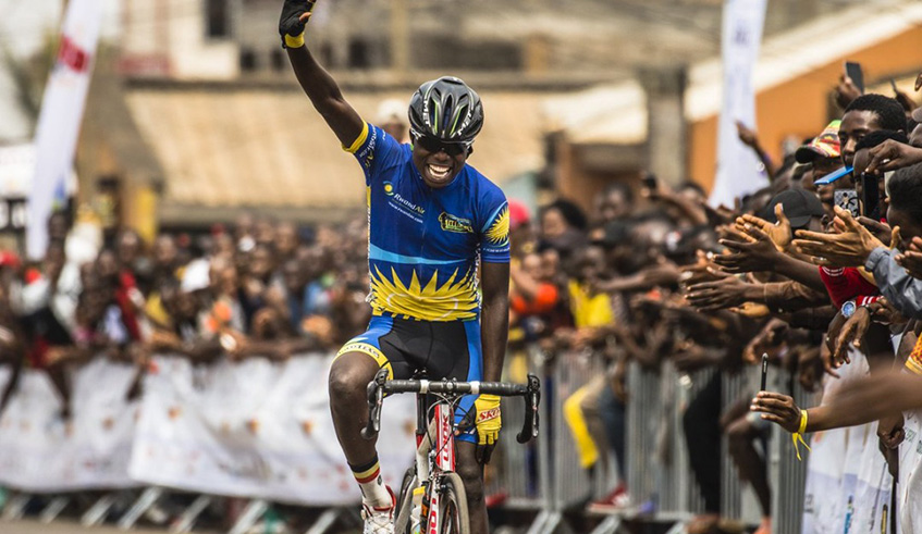 Moise Mugisha will be riding for Team Rwanda at the upcoming Tour du Rwanda edition. File.