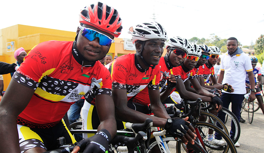 Team Benediction, which was created in 2005, is one of the ten professional cycling teams in Rwanda. Sam Ngendahimana.