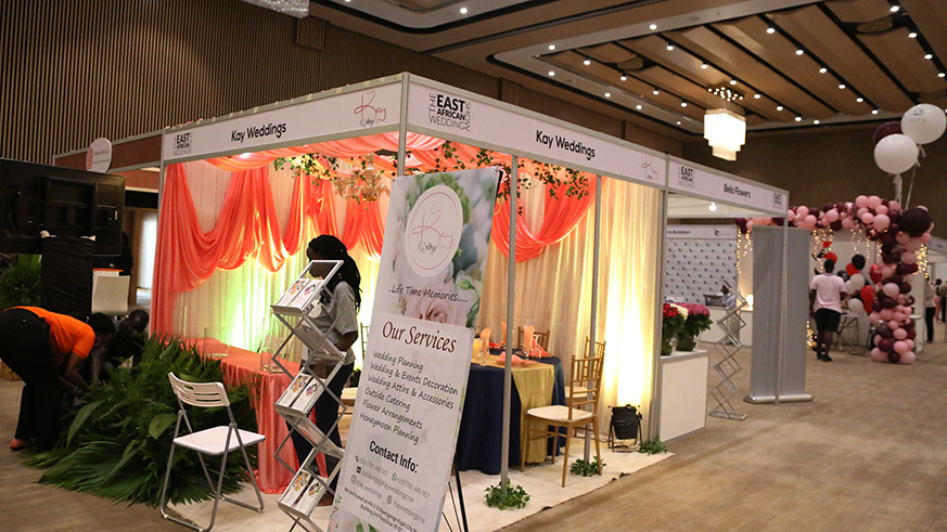 The East African Wedding Show took place at Kigali Convention Centre on Saturday.