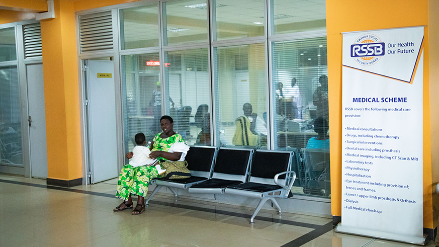 Mutuelle de Santu00e9 coverage at about 85.6 per cent countrywide. Emmanuel Kwizera.