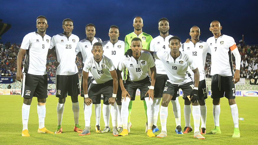 APR before a past league match.  Emmanuel Kwizera.