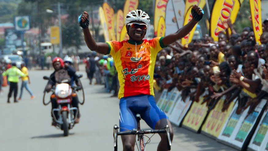 Bosco Nsangimana of Benediction Club will be looking to win Tour du Rwanda after winning it in 2015. File.