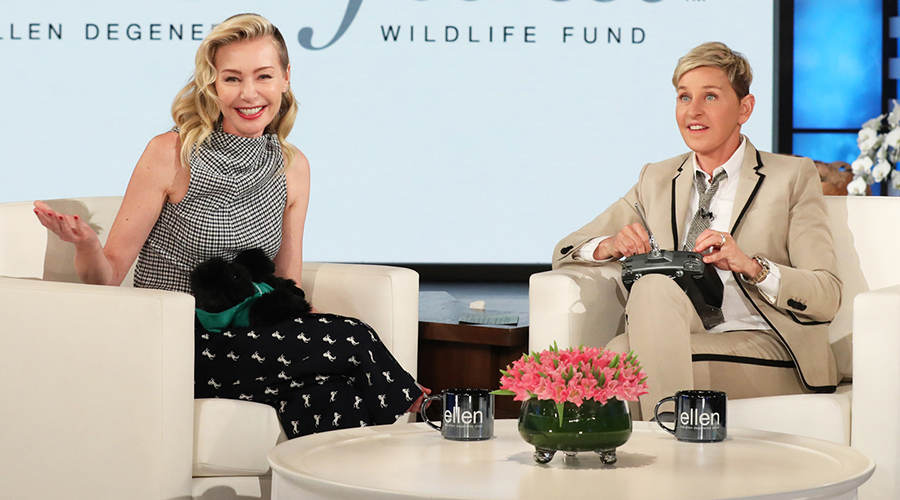 The television superstar Ellen received an incredible birthday surprise from her partner, actress Portia de Rossi, to help build a permanent home in Rwanda for an organisation that works to protect endangered mountain gorillas. / Internet photo