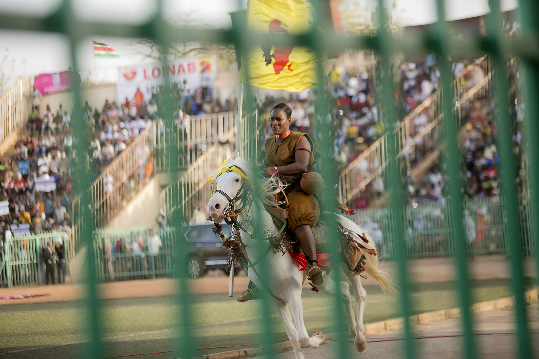 At the opening of the historic Fespaco 2019, Urukerereza, Rwandan national ballet, performed before thousands of guests at the colourful Pan-African festival. Courtesy photos.