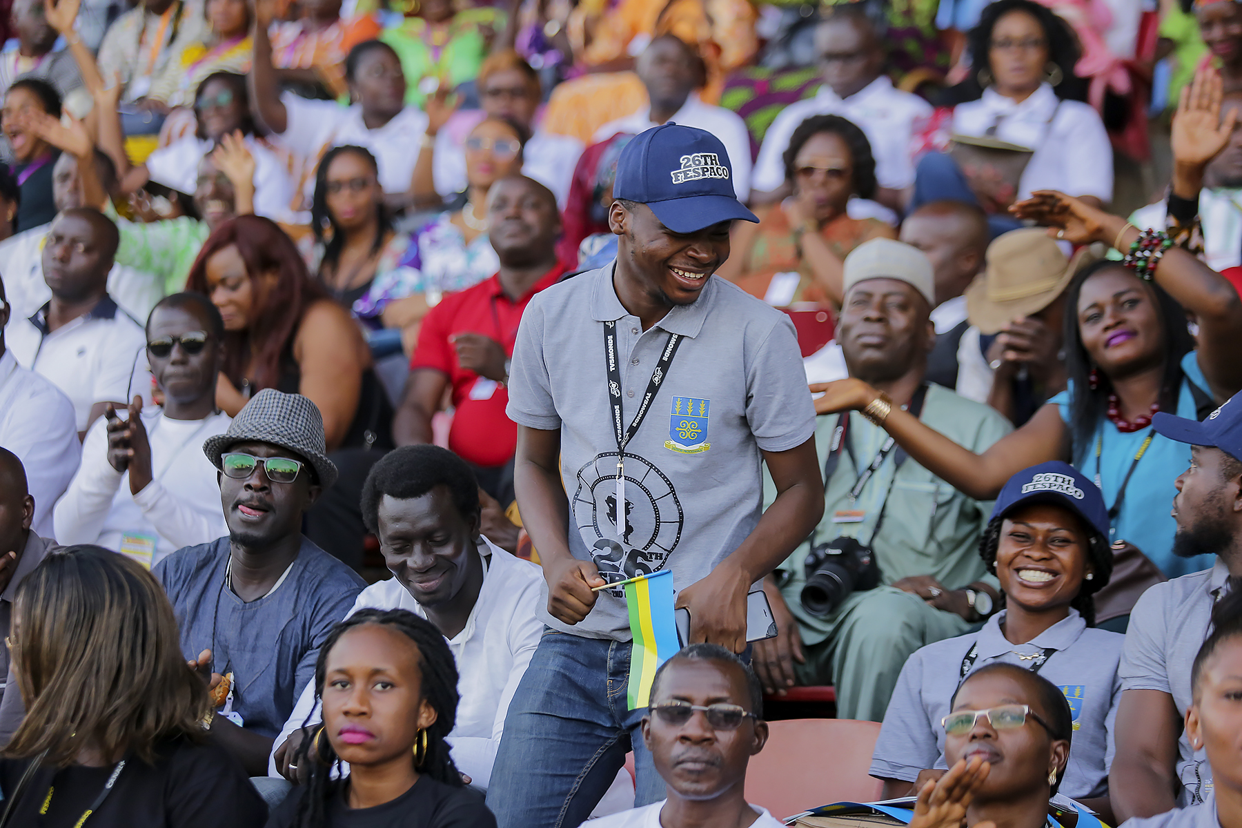 At the opening of the historic Fespaco 2019, Urukerereza, Rwandan national ballet, performed before thousands of guests at the colourful Pan-African festival. Courtesy photos.