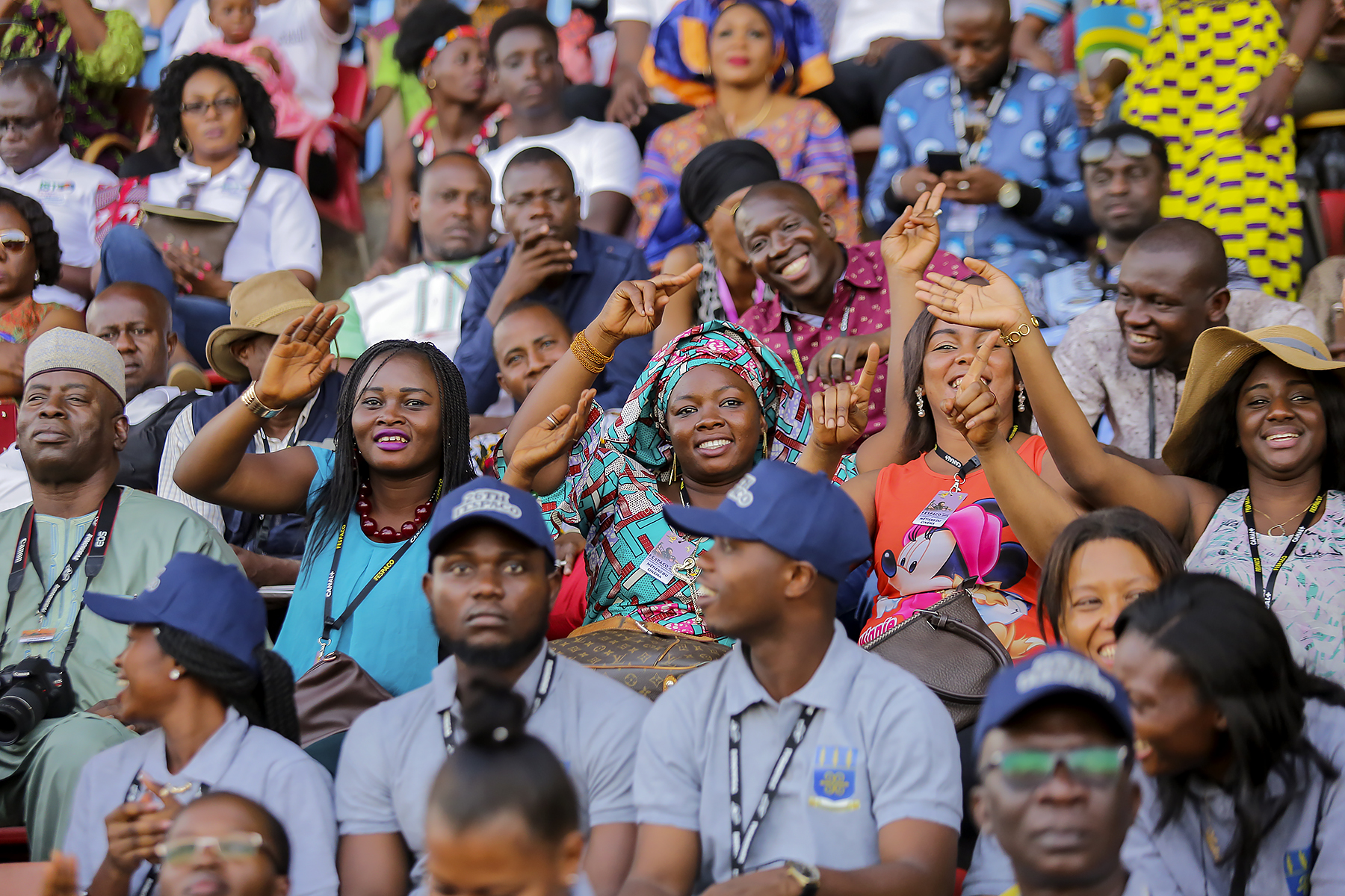 At the opening of the historic Fespaco 2019, Urukerereza, Rwandan national ballet, performed before thousands of guests at the colourful Pan-African festival. Courtesy photos.