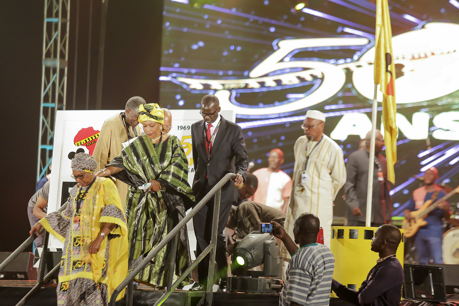 At the opening of the historic Fespaco 2019, Urukerereza, Rwandan national ballet, performed before thousands of guests at the colourful Pan-African festival. Courtesy photos.