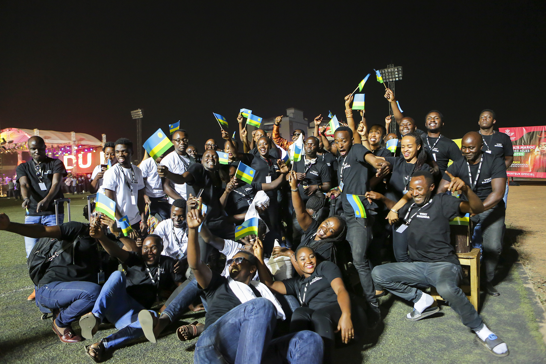 At the opening of the historic Fespaco 2019, Urukerereza, Rwandan national ballet, performed before thousands of guests at the colourful Pan-African festival. Courtesy photos.