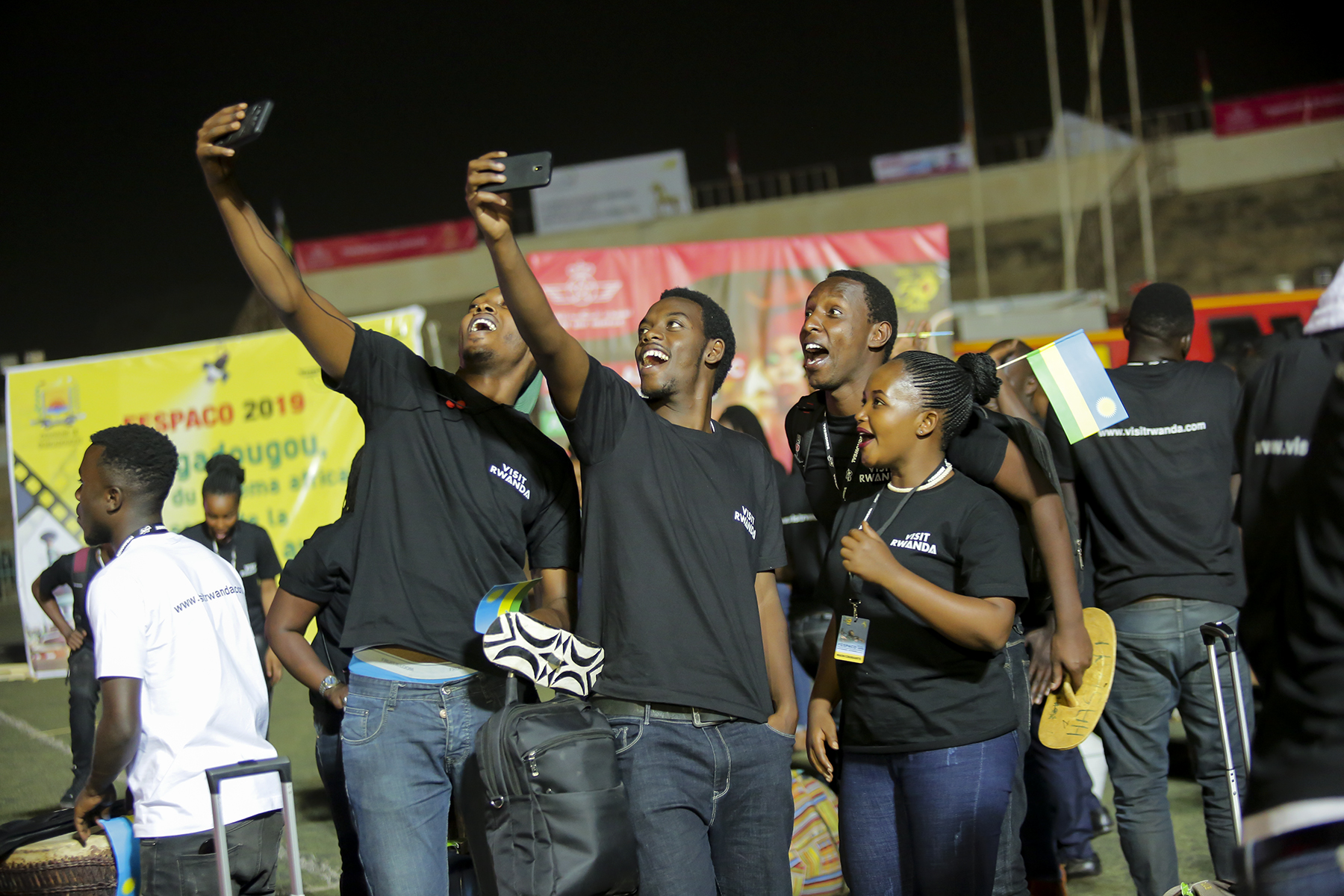 At the opening of the historic Fespaco 2019, Urukerereza, Rwandan national ballet, performed before thousands of guests at the colourful Pan-African festival. Courtesy photos.