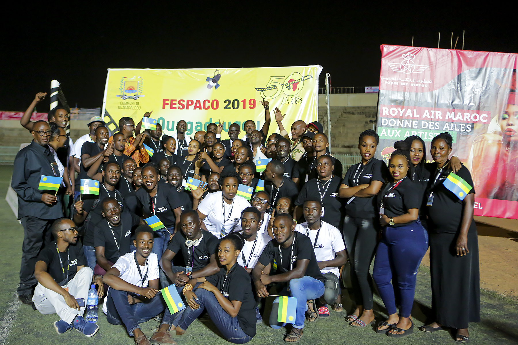 At the opening of the historic Fespaco 2019, Urukerereza, Rwandan national ballet, performed before thousands of guests at the colourful Pan-African festival. Courtesy photos.