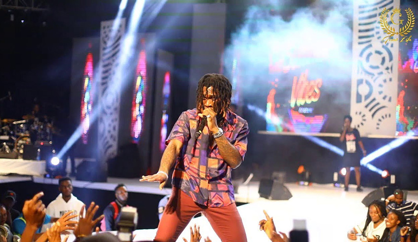Burna Boy (pictured performing in Birmingham, England last year) has promised his fans in Kigali an unforgettable concert on March 23. Courtesy.