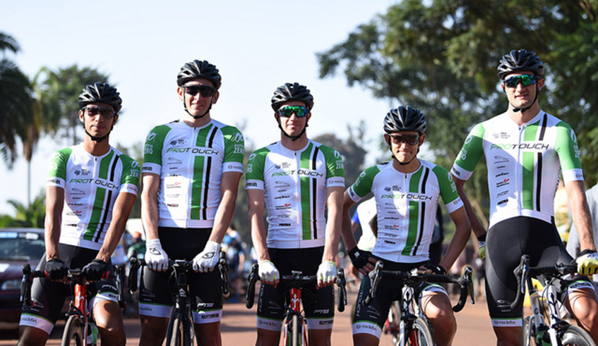 South Africa's Pro Touch are 14th in the 16-team table of the 2019 Tour du Rwanda