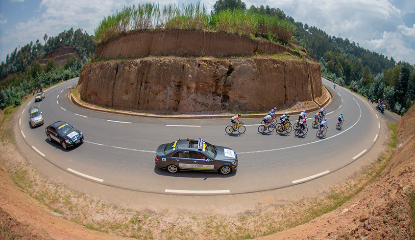 The 102.6km stage was not short of such U-turn corners.