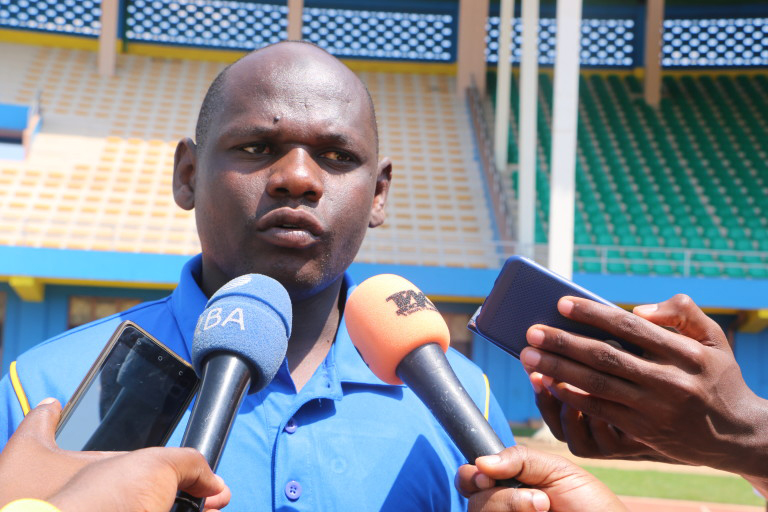 Olivier Umutangana, the Secretary General of Rwanda Athletics Federation. File.