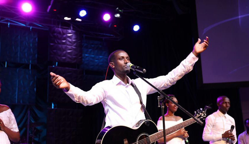 Gentil Misigaro performing in Kigali at a past event. File