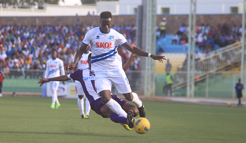Rayon Sports will be relying on striker, Michael Sarpong who has scored nine times in league. Sam Ngendahimana.
