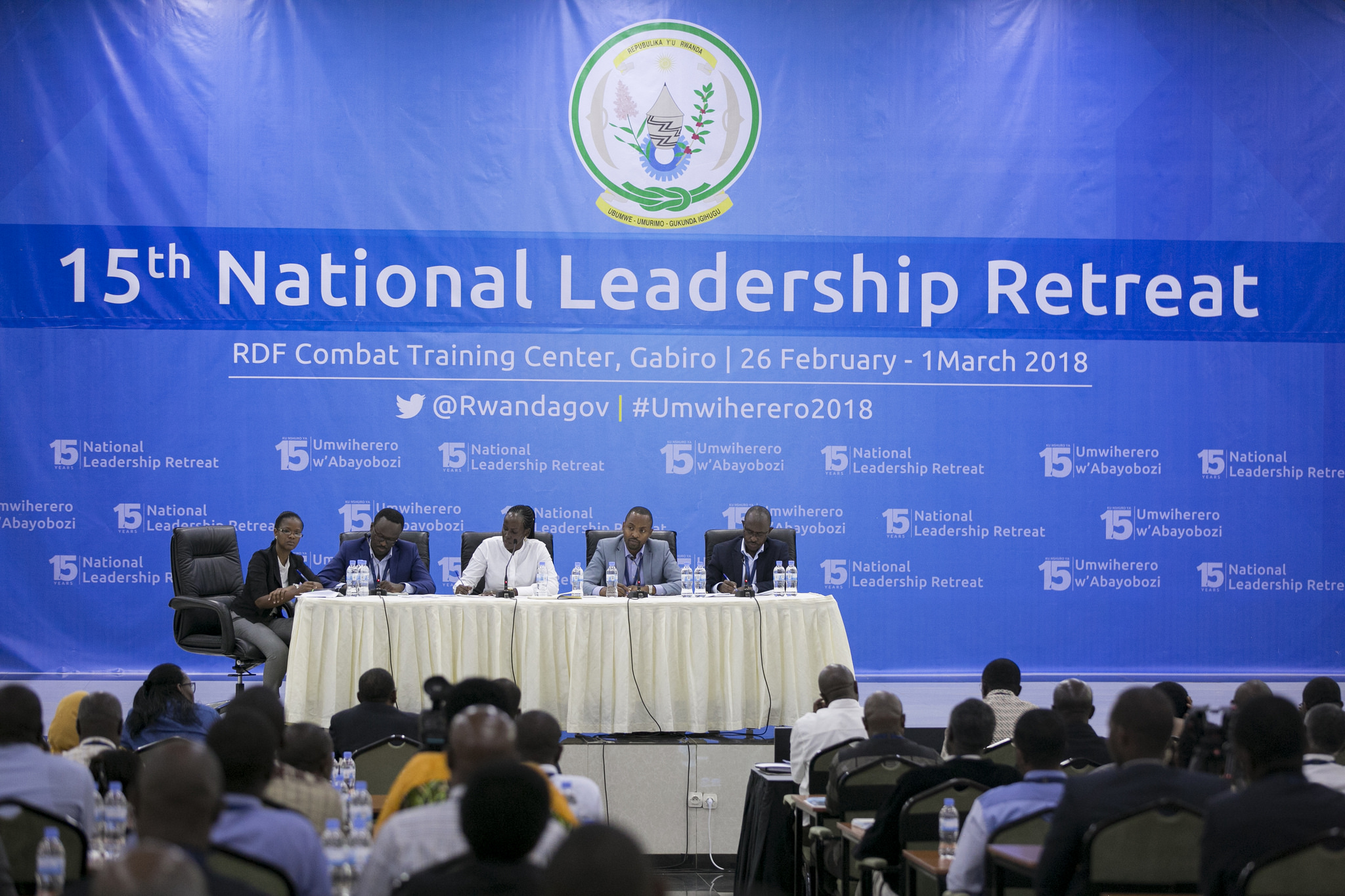 15th National Leadership Retreat at the Rwanda Defence Force Combat Training Centre in Gabiro, Gatsibo District last year. / Village Urugwiro