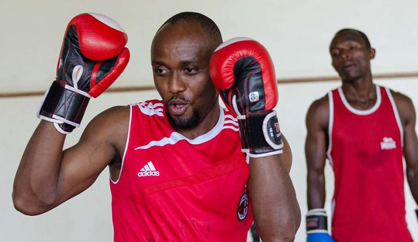 Vincent Nsengiyumva is one of the elite middleweight category boxers in the country. File.