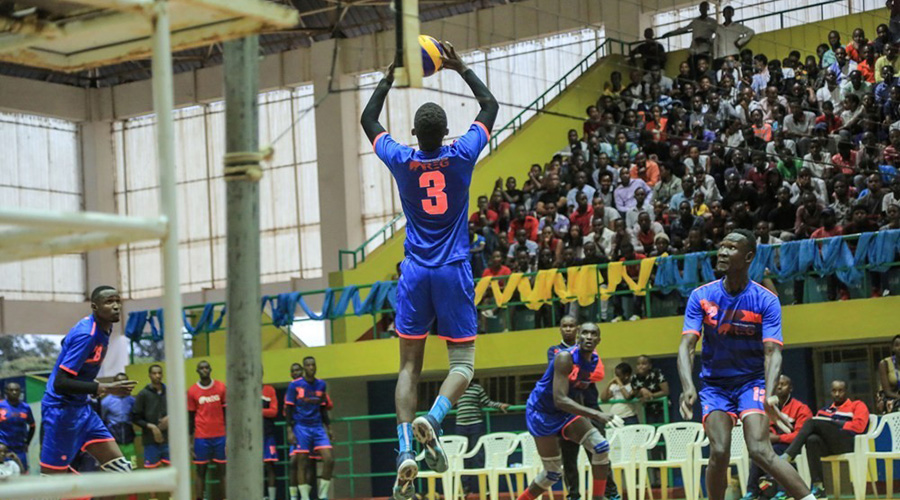 Rwanda Energy Group (REG) will again face Gisagara in the playoffs finals, in attempt to win their first volleyball league title. File.