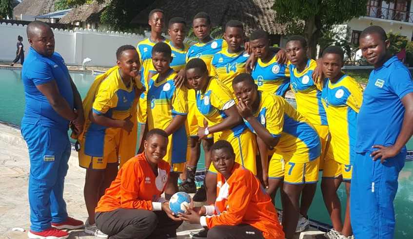The national Under-20 women's team representing the country in Zanzibar. Courtesy.