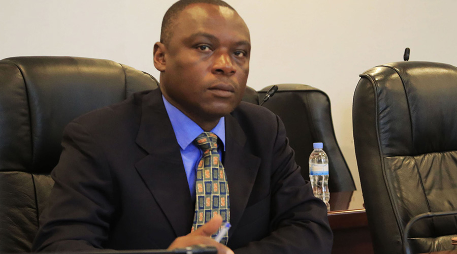 Deputy Ombudsman in charge of preventing and fighting corruption Clu00e9ment Musangabatware. / Sam Ngendahimana