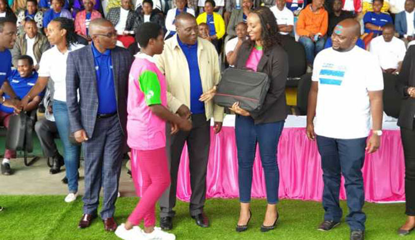 Minister for Trade and Industry, Soraya Hakuziyaremye, urged girls and women to defy the odds by striving to showcase their abilities.