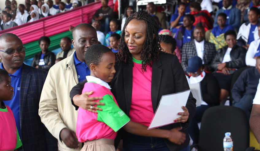 Minister for Trade and Industry, Soraya Hakuziyaremye, urged girls and women to defy the odds by striving to showcase their abilities.