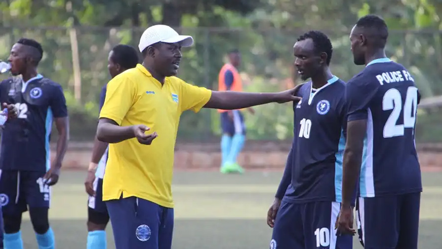 Maurice Nshimiyimana is Police FCu2019s interim coach following the four-month suspension of head coach Albert Joel Mphande last week. Courtesy.