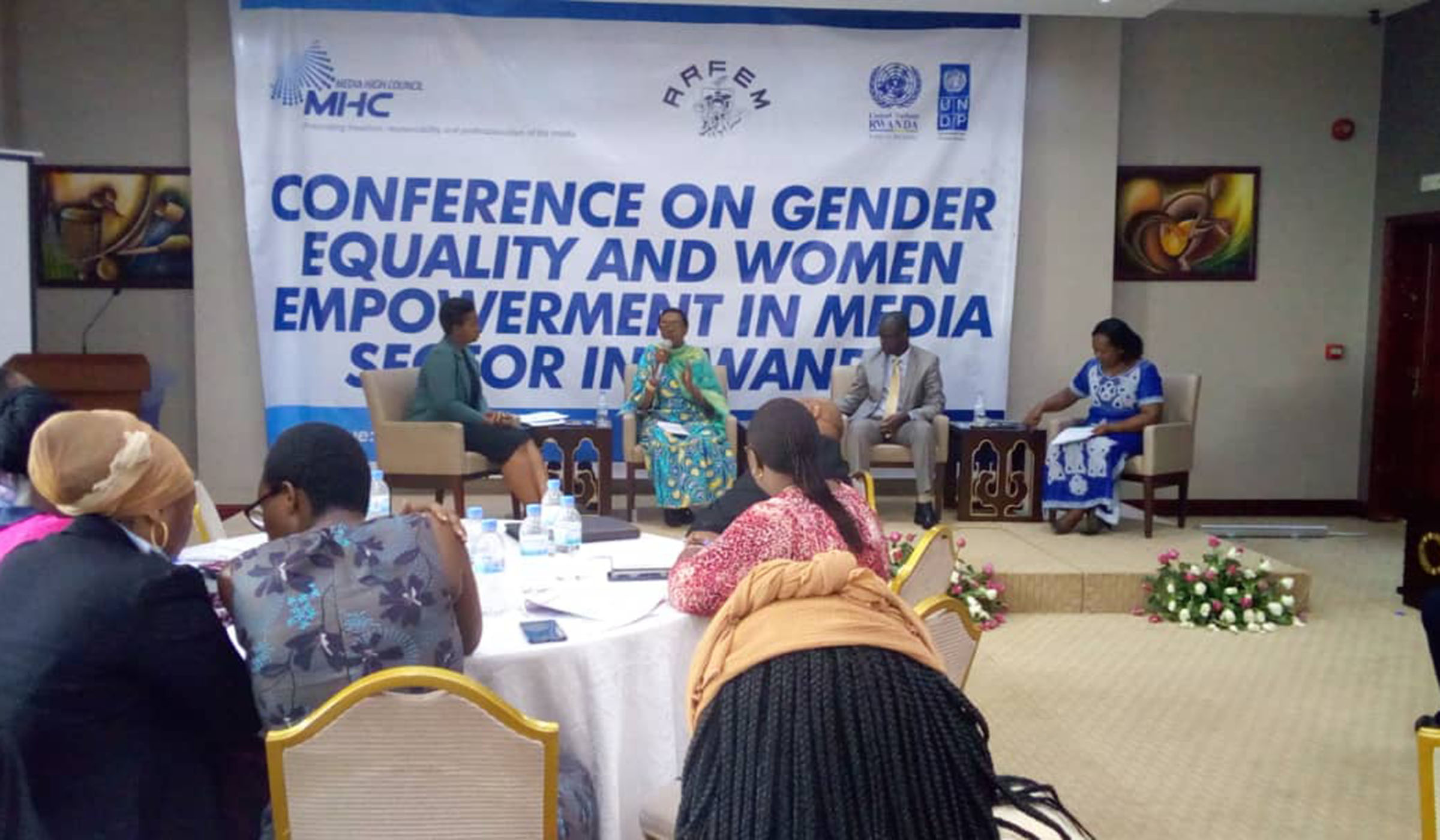 Gender Monitoring Rwanda promised to take sexual harassment in media sector as a serious matter to be investigated.Courtesy.