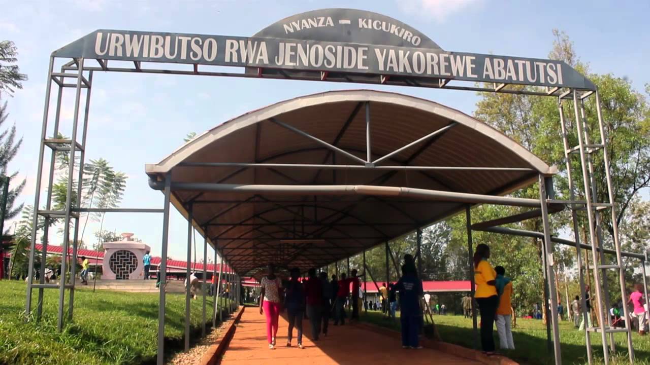 Nyanza Genocide Memorial entrance. File.