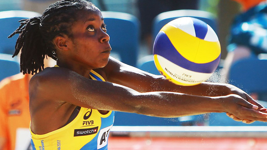 Denise Mutatsimpundu, who went AWOL during the 2018 Commonwealth Games in Australia, was one of the best beach volleyball players in the country and the reigning African champion -- along with Charlotte Nzayisenga. Net.