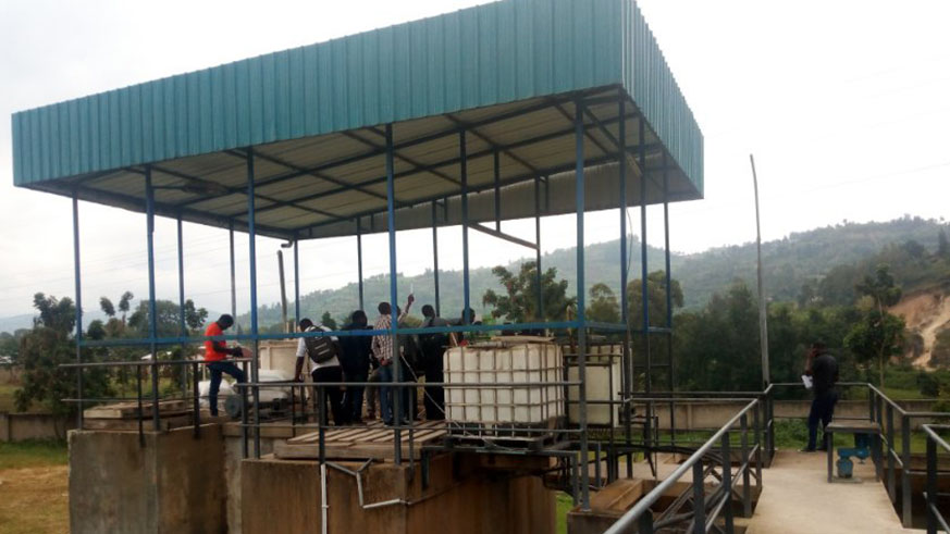 Hydropower and electricity production plants are also affected during erosion in Sebeya River