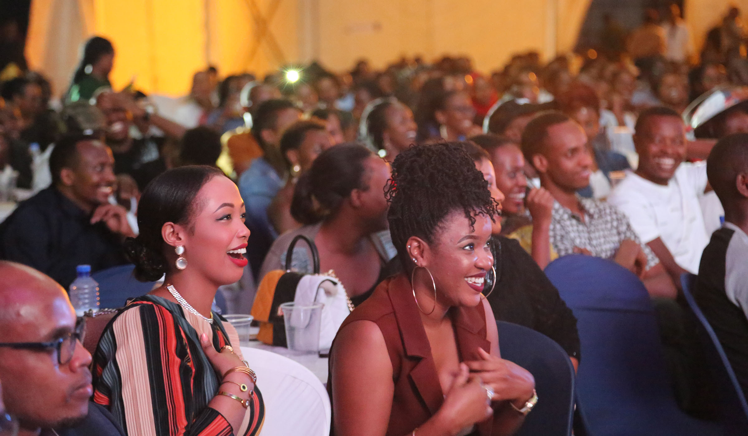 Comedians had the crowd laughing their lungs out throughout the show. All photos by Craish Bahizi.