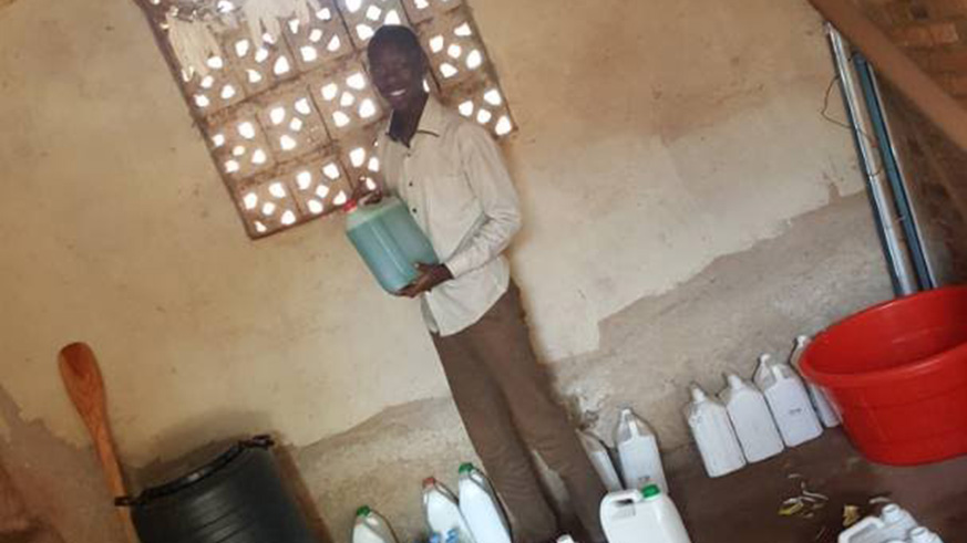 Muzungu encourages youth to be dynamic Courtesy photos