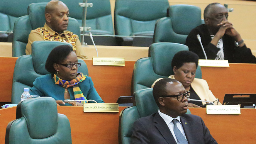 A cross-section of senators during a past plenary session. File.