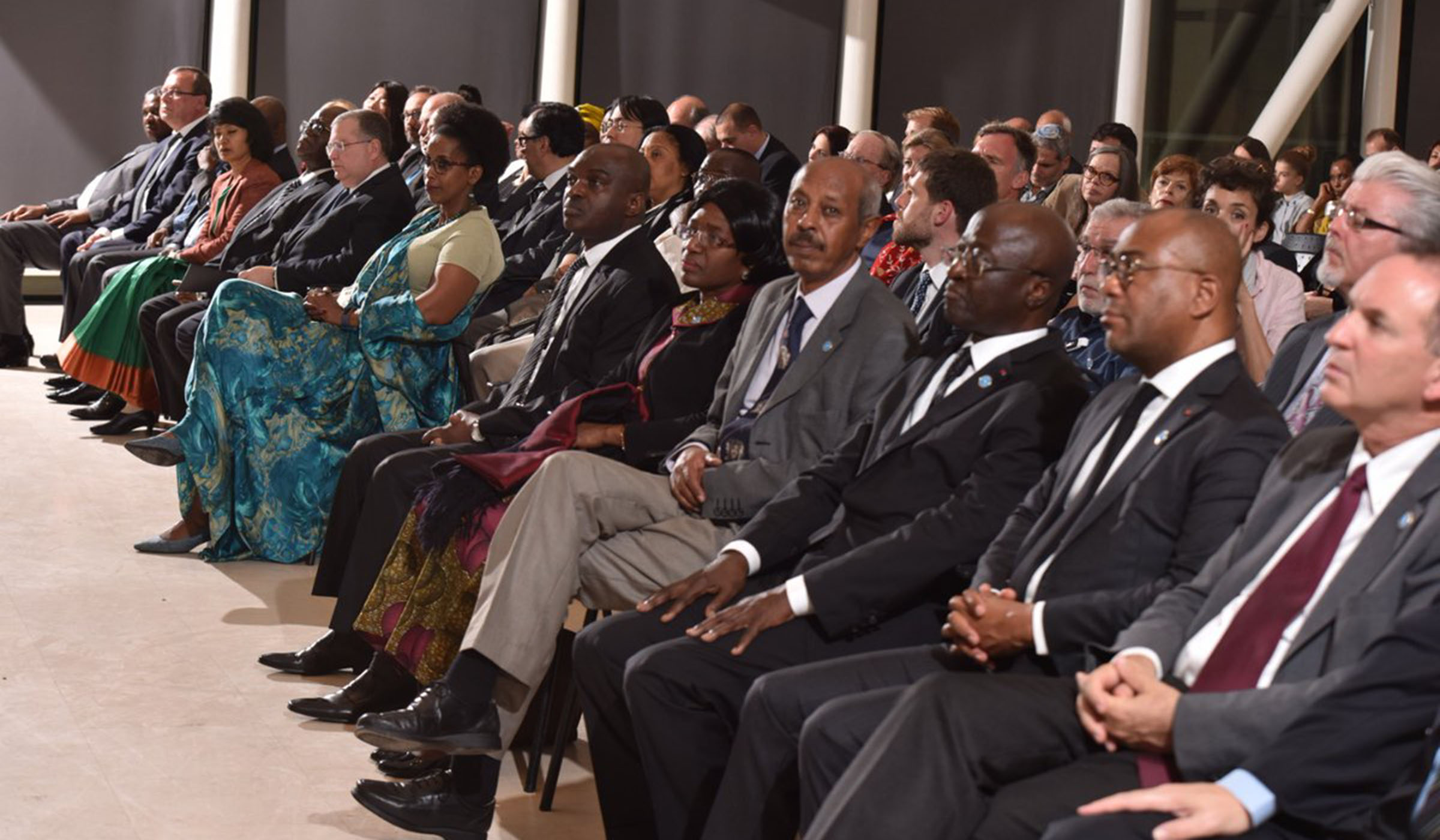 Diplomats and friends of Rwanda joined Rwanda Embassy staff in Israel for Kwibuka25 at Yitzak Rabin Centre in Tel Aviv. Courtesy.