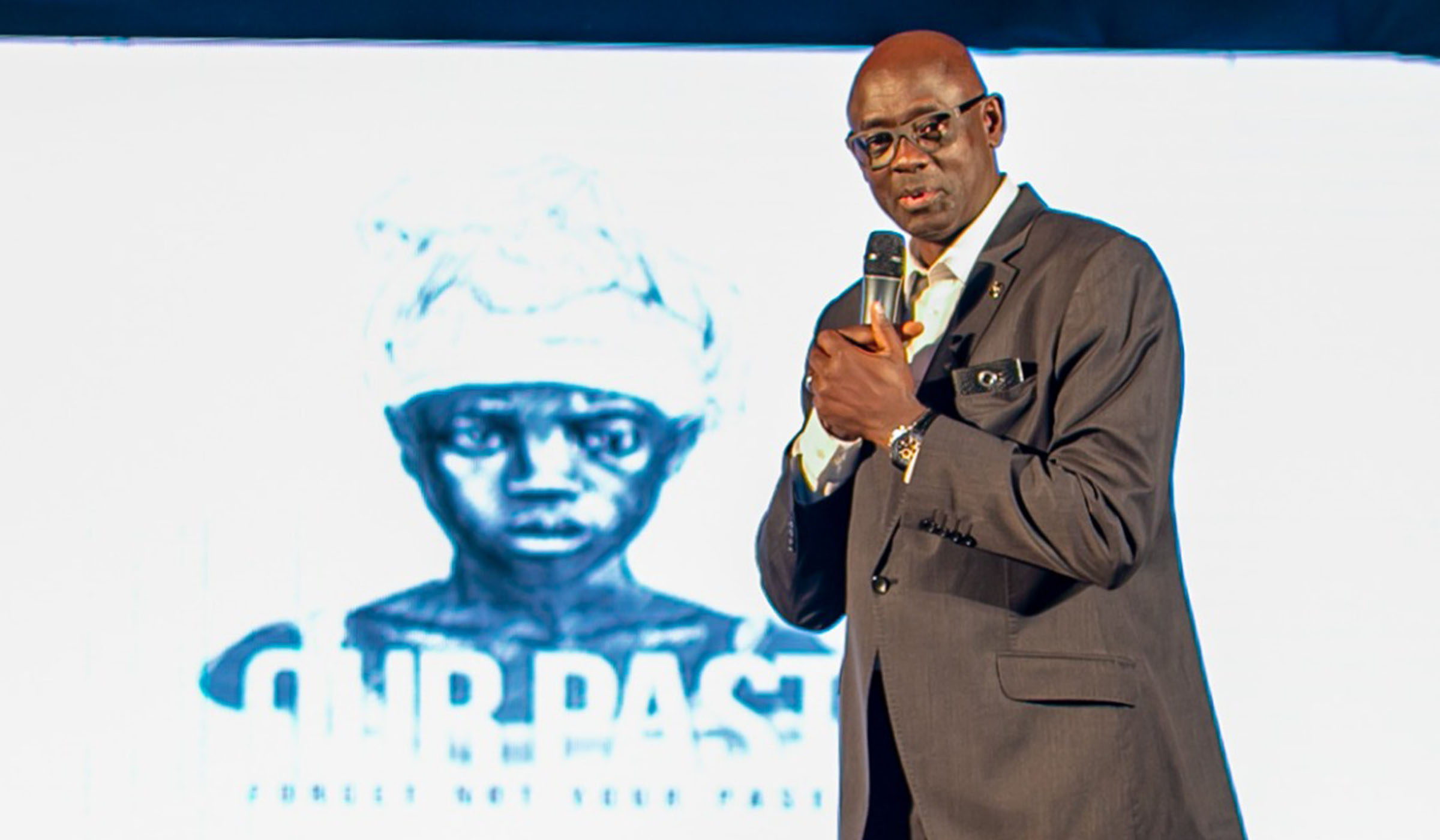 Busingye during the question and answer session with the youth at Kigali Genocide Memorial Centre on Tuesday. Courtesy.