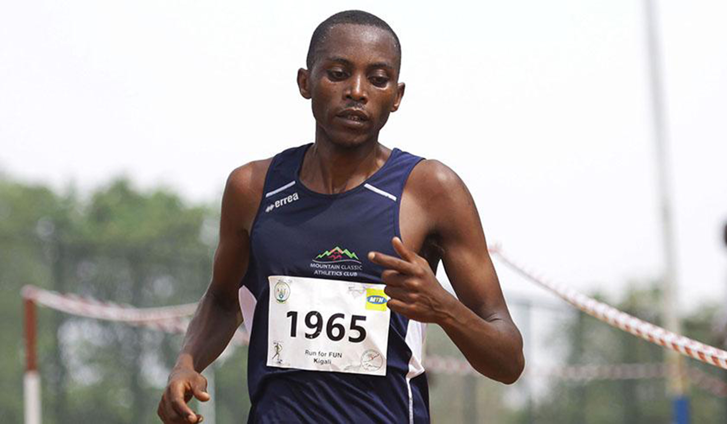 Muhitira obtained the minima time to qualify for the Olympic Games in Tokyo in 2020. File.