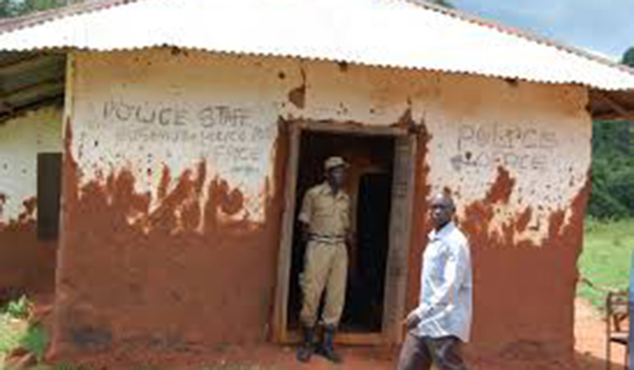 A police officer in dilapidated staff quarters in Uganda. Ugandan armed forces have for years called for decent accommodation. Internet photo