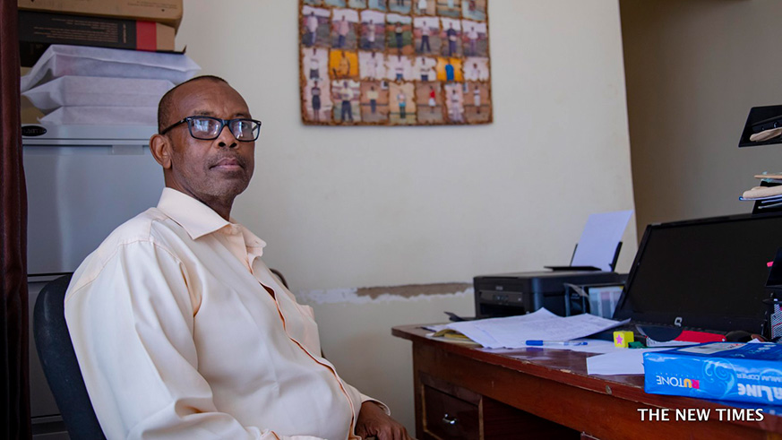 Damas Gisimba Mutezintare, the Director of the Gisimba Memorial Centre. Photos by Emmanuel Kwizera.