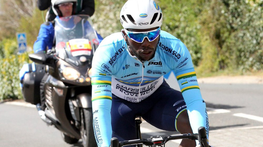 Joseph Areruyau2019s performance impressed his French side Delko Marseille despite finishing outside the time limit at the 117th Parisu2013Roubaix on April 14. Courtesy.