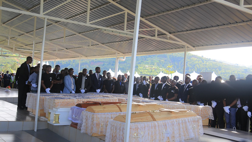 At least 294 Genocide victims were accorded decent burial at the site. Michel Nkurunziza.
