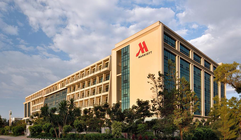 Kigali Marriott Hotel, the worldu2019s largest hotel chain, has the biggest pipeline in Africa, 42 per cent more hotels and 25 per cent more rooms than second-placed Accor. Net photo.
