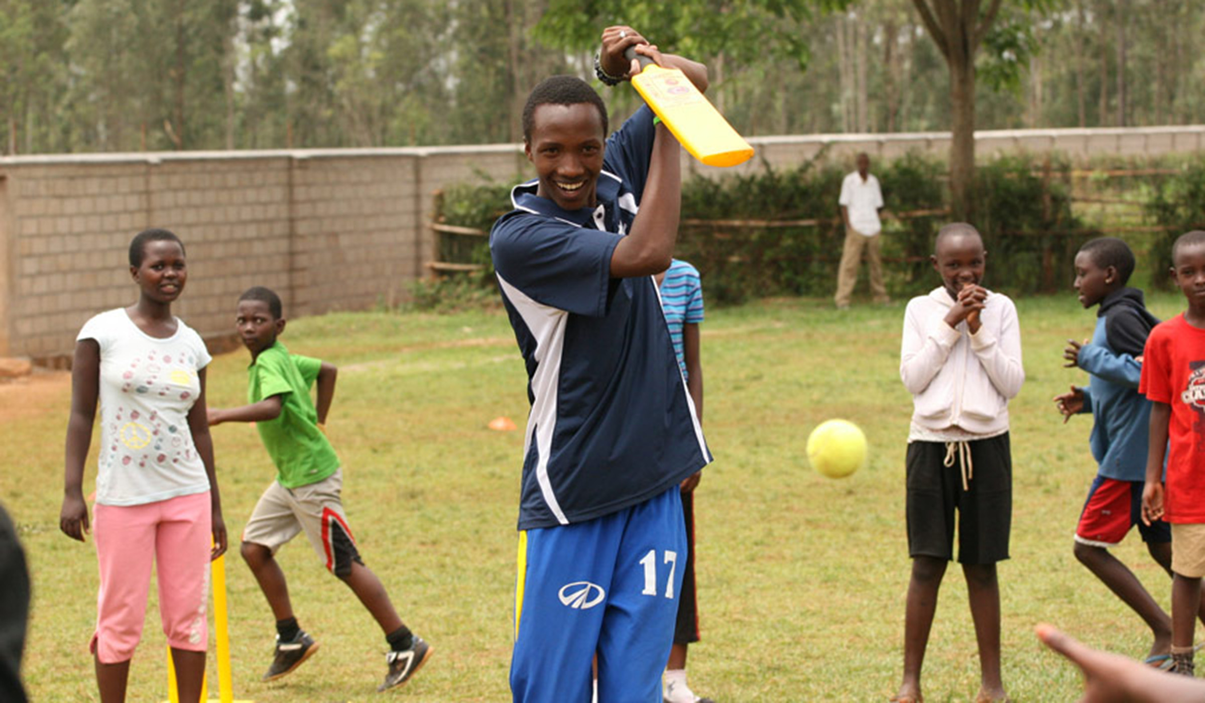 Audifax Byiringiro, the vice president of Rwanda Cricket Association, lost his father and two brothers during the Genocide against the Tutsi in 1994. Courtesy.