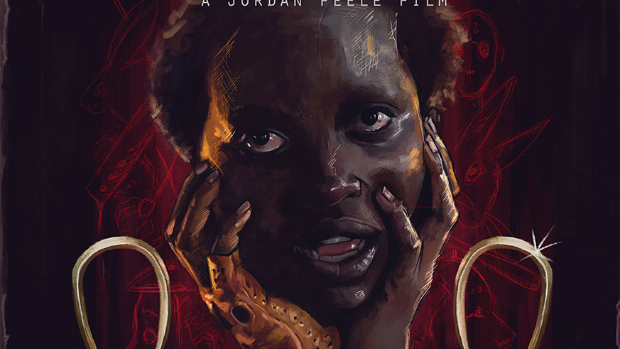 Ngabou2019s digital artwork has been used in horror films in the US. Courtesy photos.