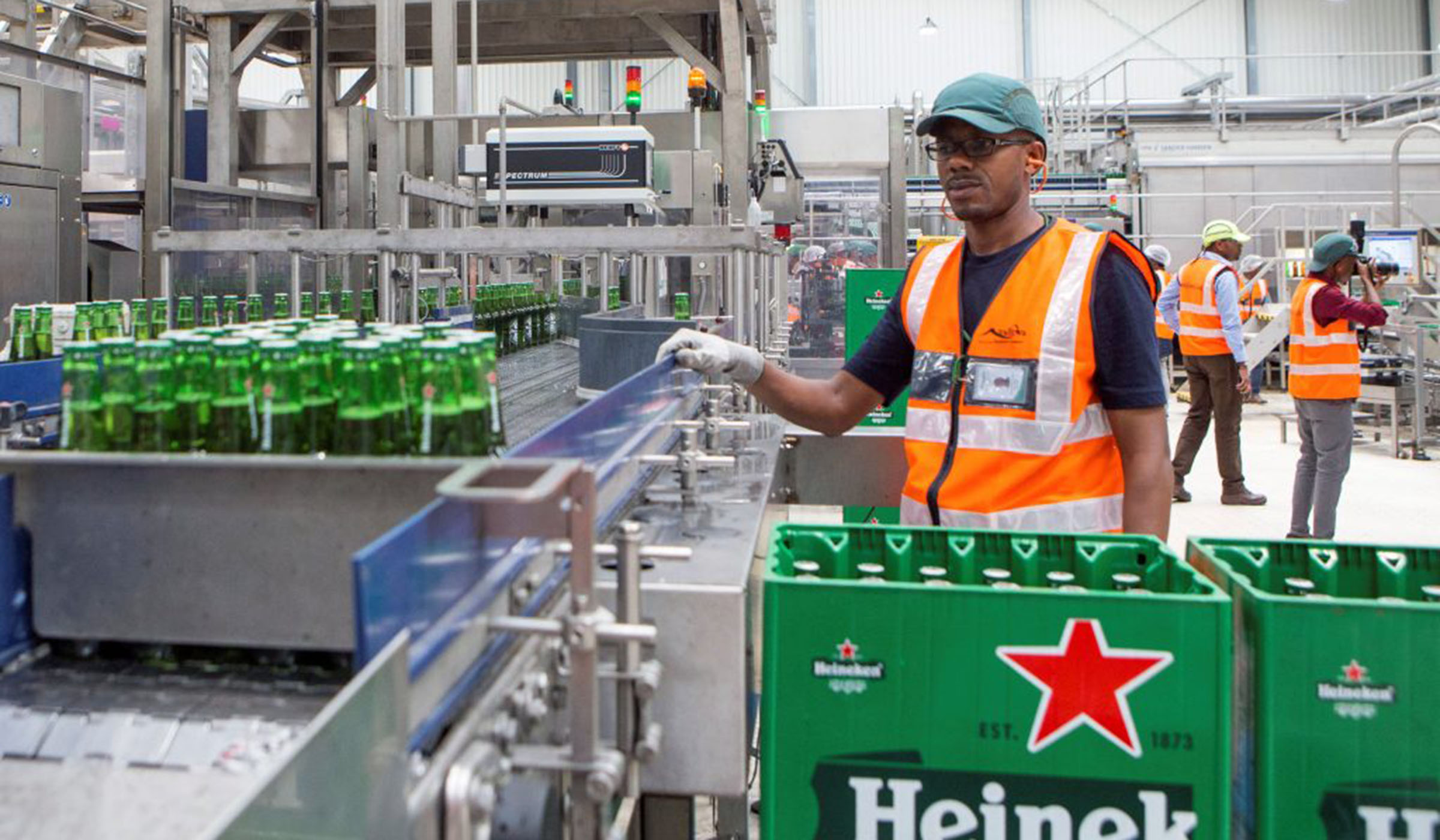 Among the major investments by Bralirwa last year include setting up installations to produce the new Made-in-Rwanda Heineken beer which cost the local brewery about Euro 9M. Net photo.